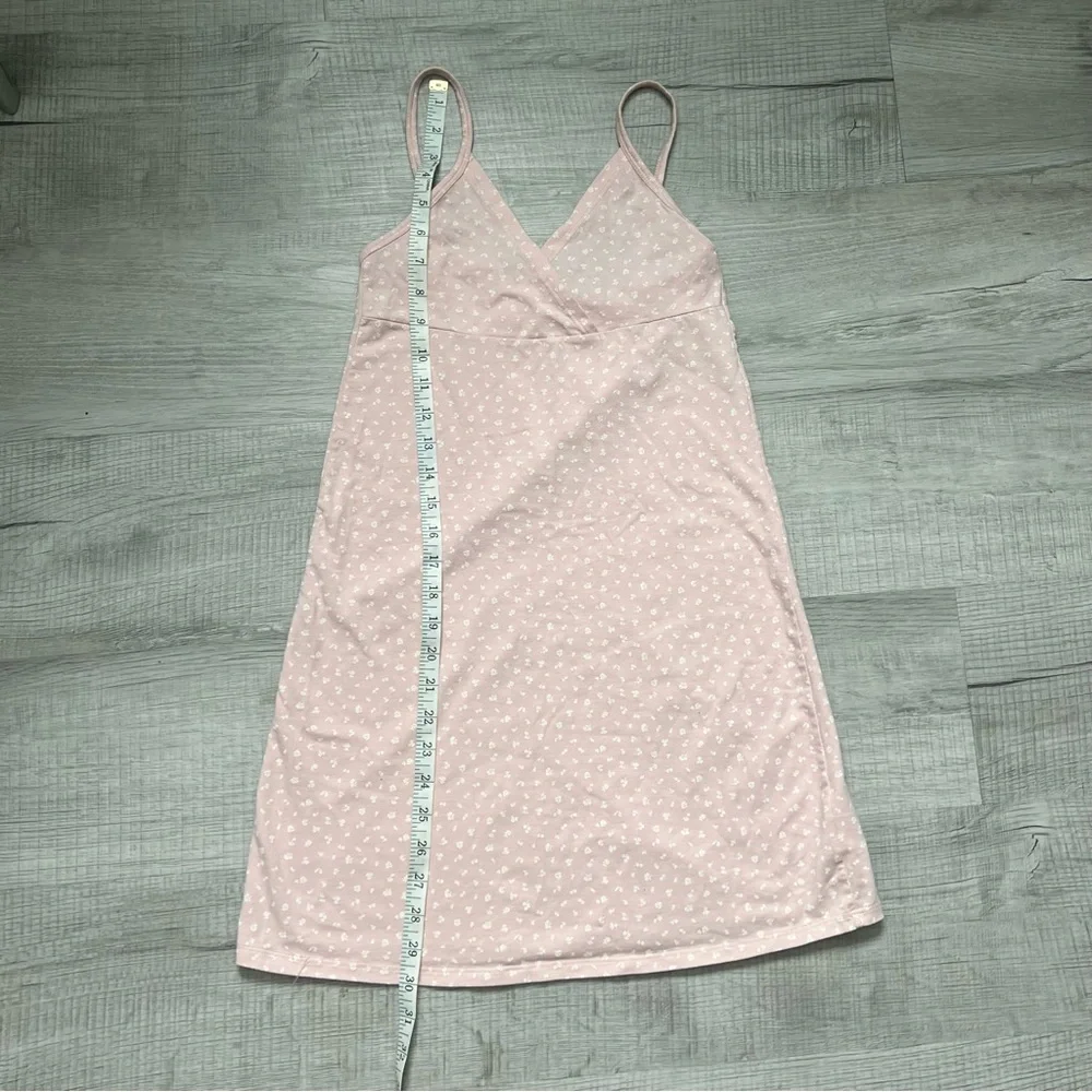 NWT BRANDY MELVILLE pink floral amara slip dress OSFM
